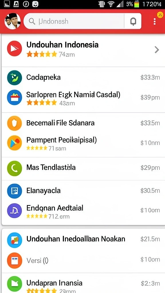 Beragam tema permainan yang bisa dipilih dengan mudah.