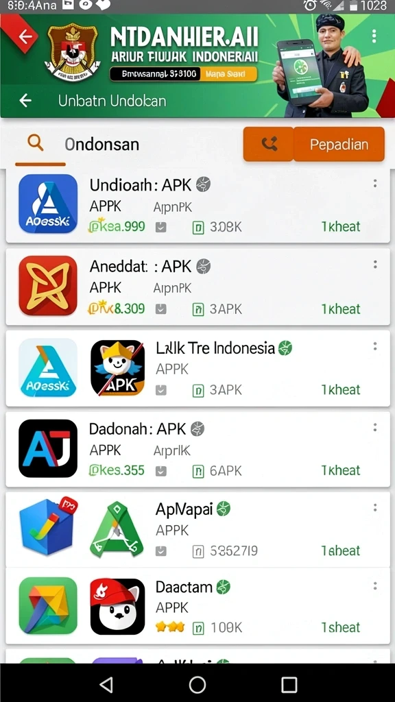 Tampilan antarmuka yang mudah digunakan.