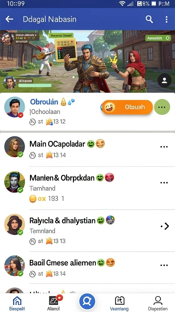 Screenshot menunjukkan permainan slot terbaru yang tersedia.