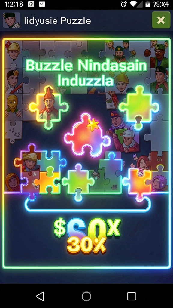 Tampilan utama aplikasi yang menarik dan interaktif.