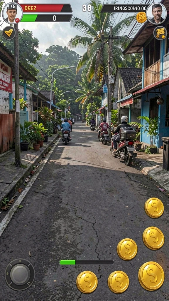 Fitur sosial yang menghubungkan antar pemain secara real-time.