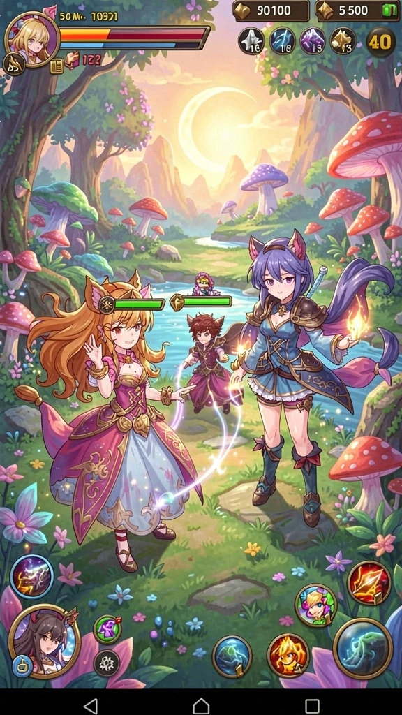 Ilustrasi fitur multiplayer yang membuat game semakin seru.
