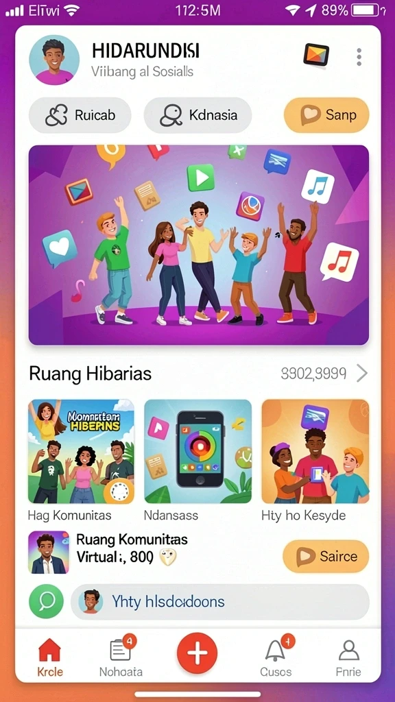 Antarmuka pengguna yang intuitif dan mudah dinavigasi.