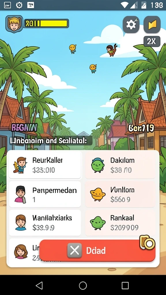 Beragam pilihan permainan yang menghibur.
