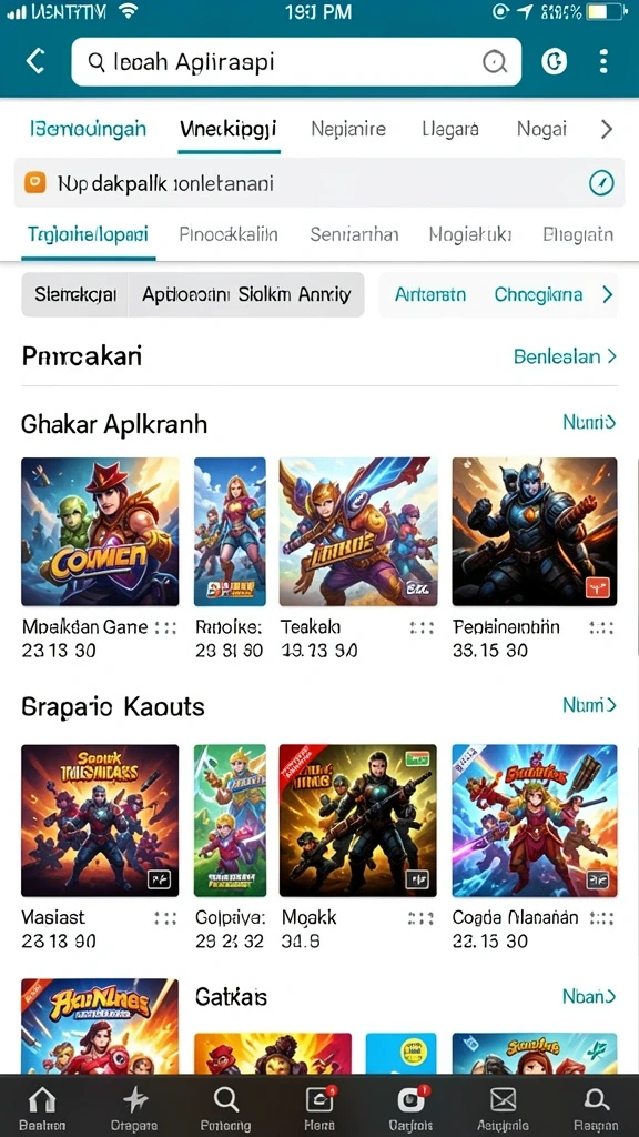 Tampilan grafis yang menawan dan colorful.