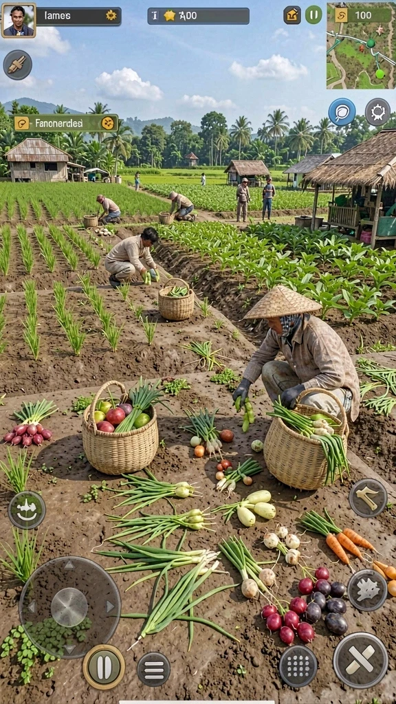 Karakter yang dapat dikustomisasi sesuai gaya.