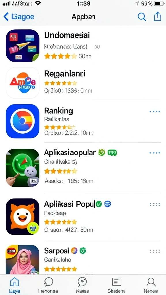 Tampilan antarmuka yang user-friendly dan intuitif.