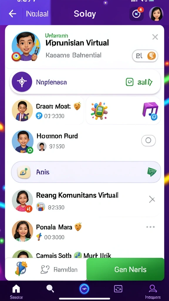 Tampilan antarmuka yang user-friendly dan intuitif.