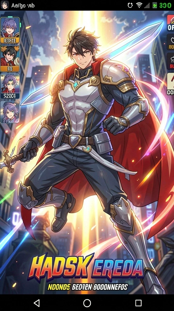 Visual dari karakter yang bisa dipilih dalam game.