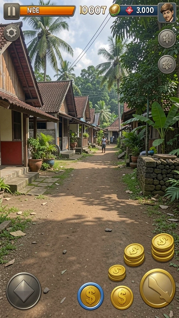 Tampilan menu yang user-friendly dan mudah dinavigasi.