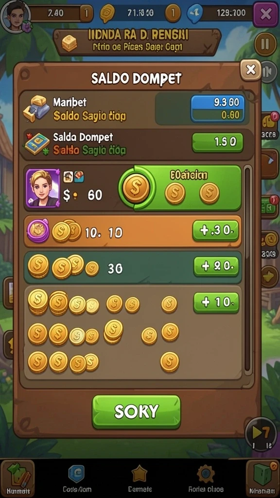Tangkapan layar saat pemain berinteraksi dalam mode multiplayer.