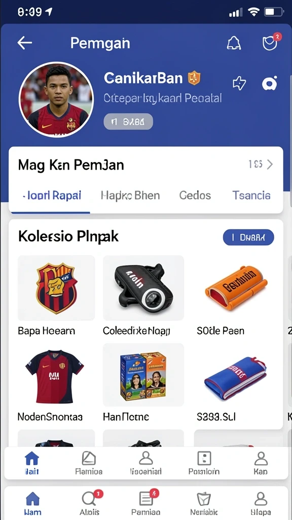 Pertarungan epik melawan monster besar.