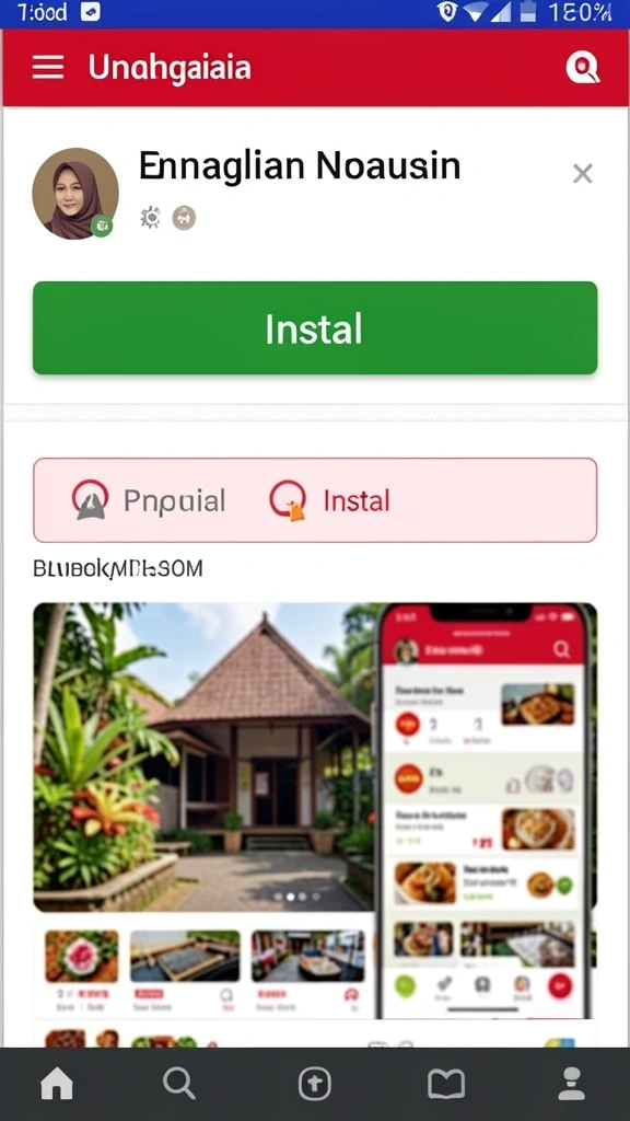 Screenshot mode permainan interaktif yang menarik.