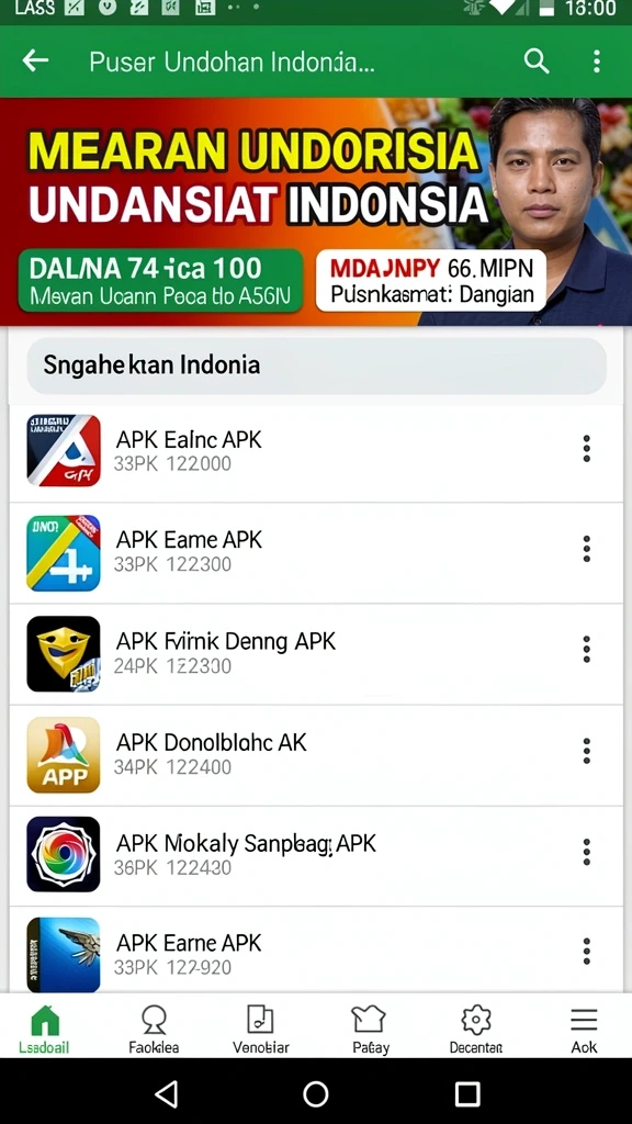 Screenshot memperlihatkan fitur upgrade karakter yang menarik.