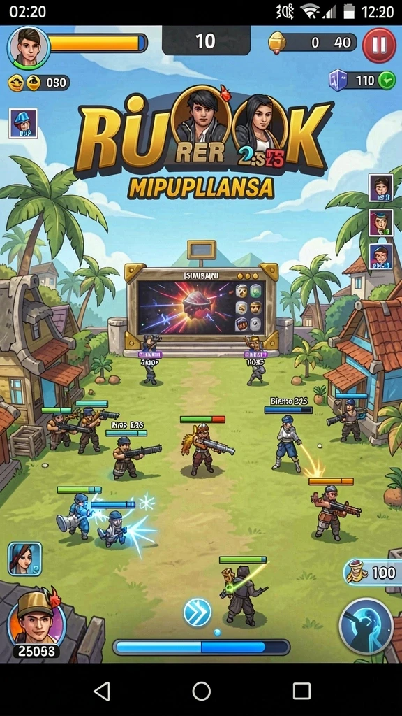 Tampilan grafis yang menawan dan interaktif.