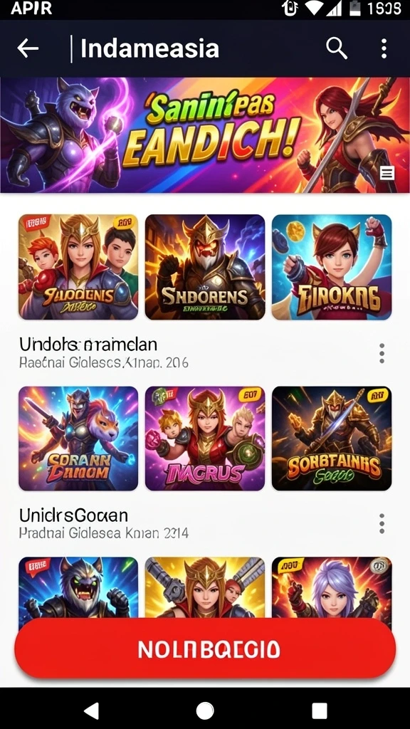 Karakter unik dengan desain yang menarik.