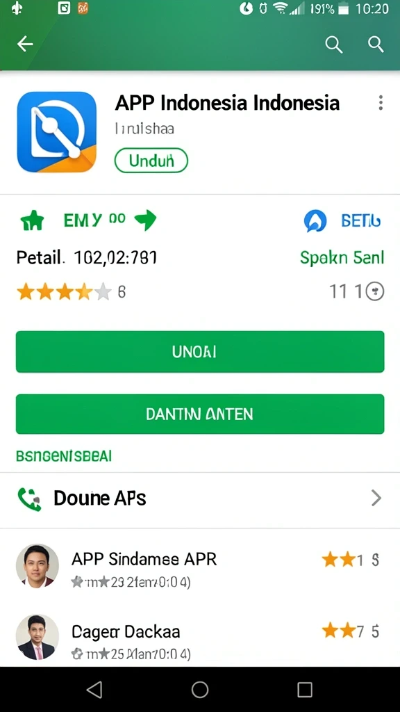 Tampilan awal aplikasi yang modern dan menarik.