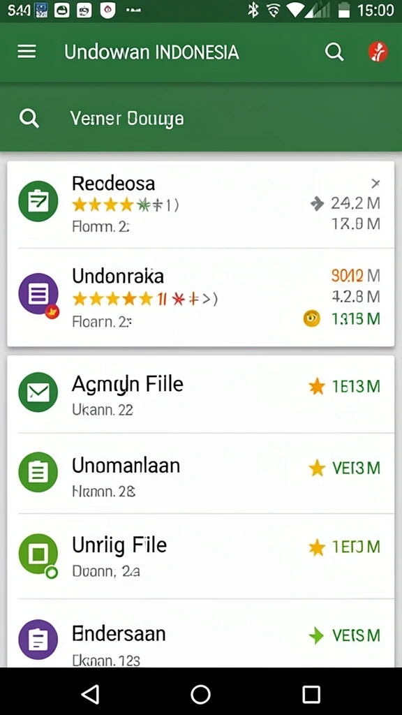 Tampilan antarmuka yang ramah pengguna.