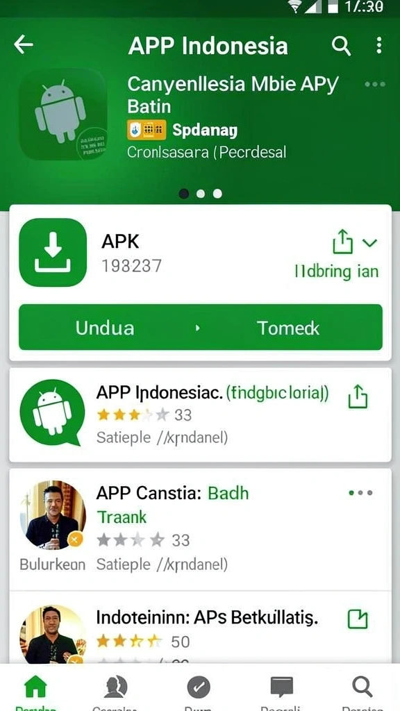 Tampilan antarmuka yang sederhana dan menarik.