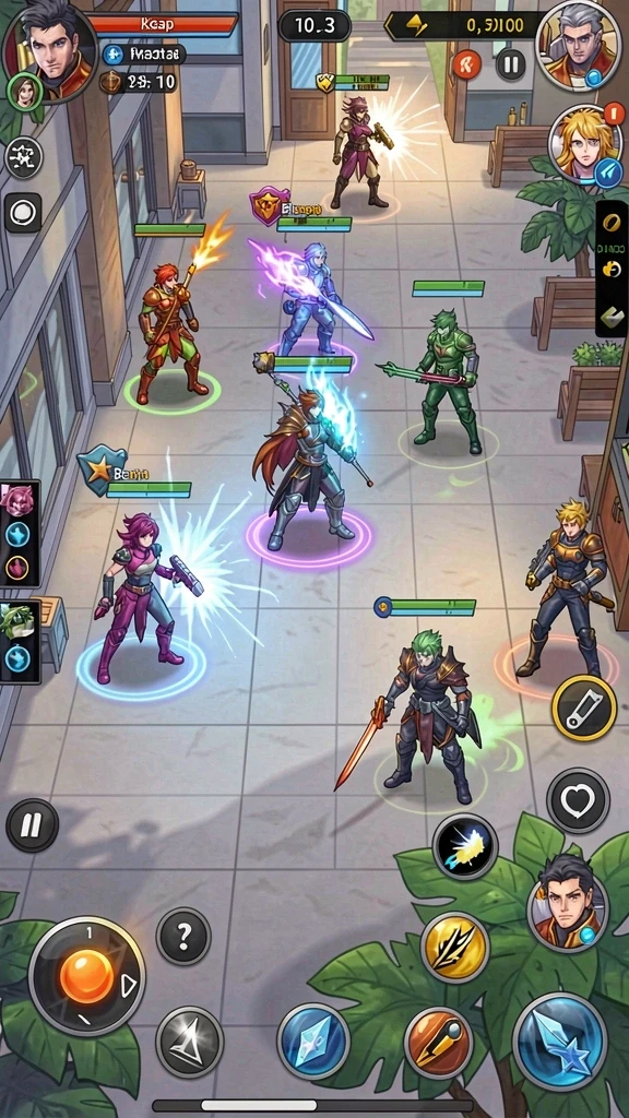 Gameplay yang seru dan menantang setiap levelnya.