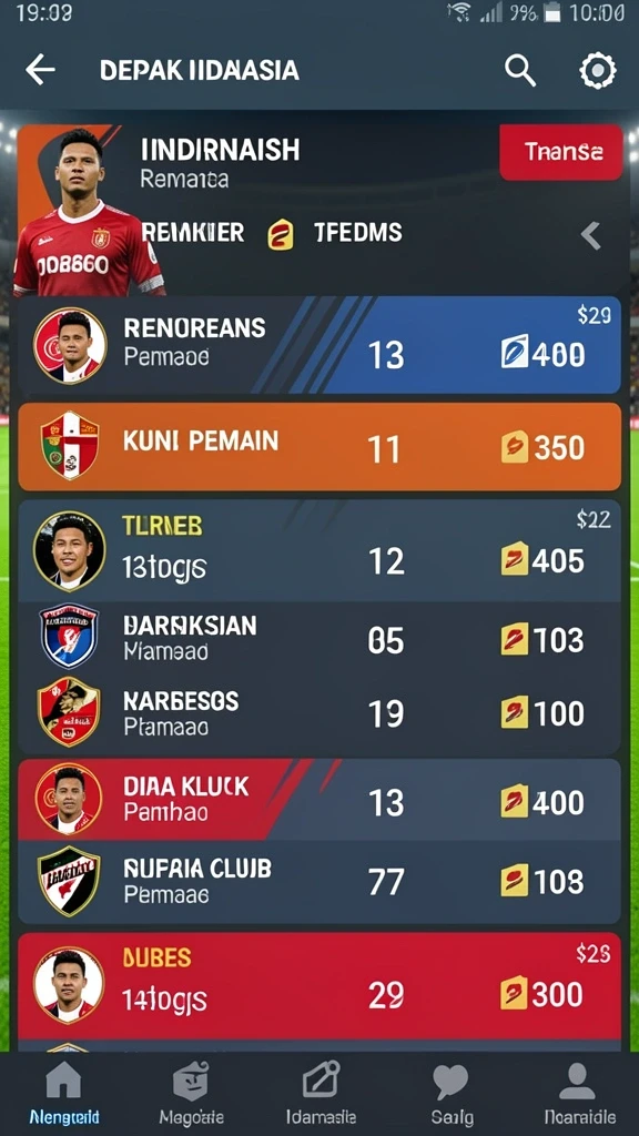 Tampilan antarmuka yang sederhana dan intuitif.