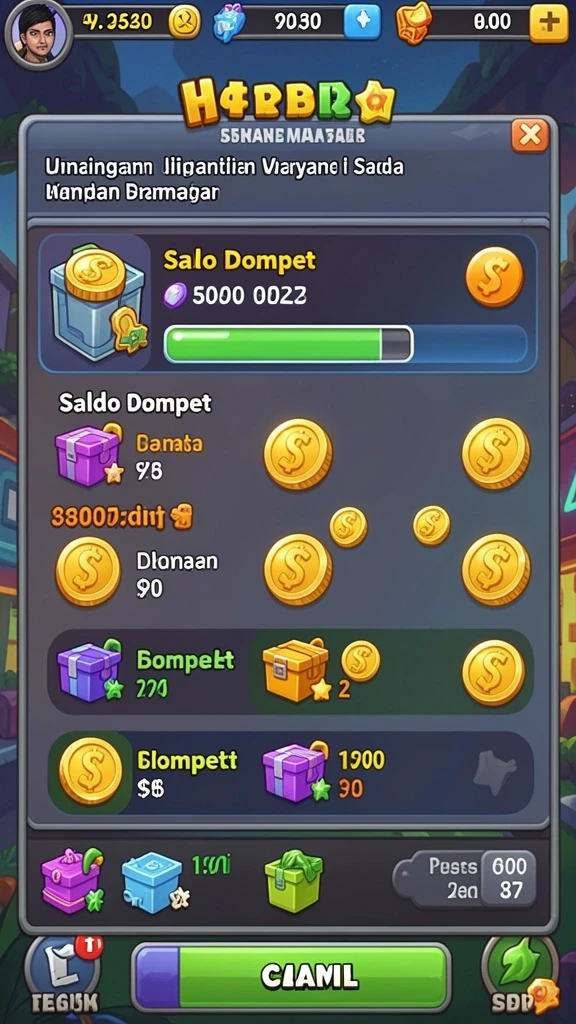 Bonus menarik untuk setiap pemain baru.