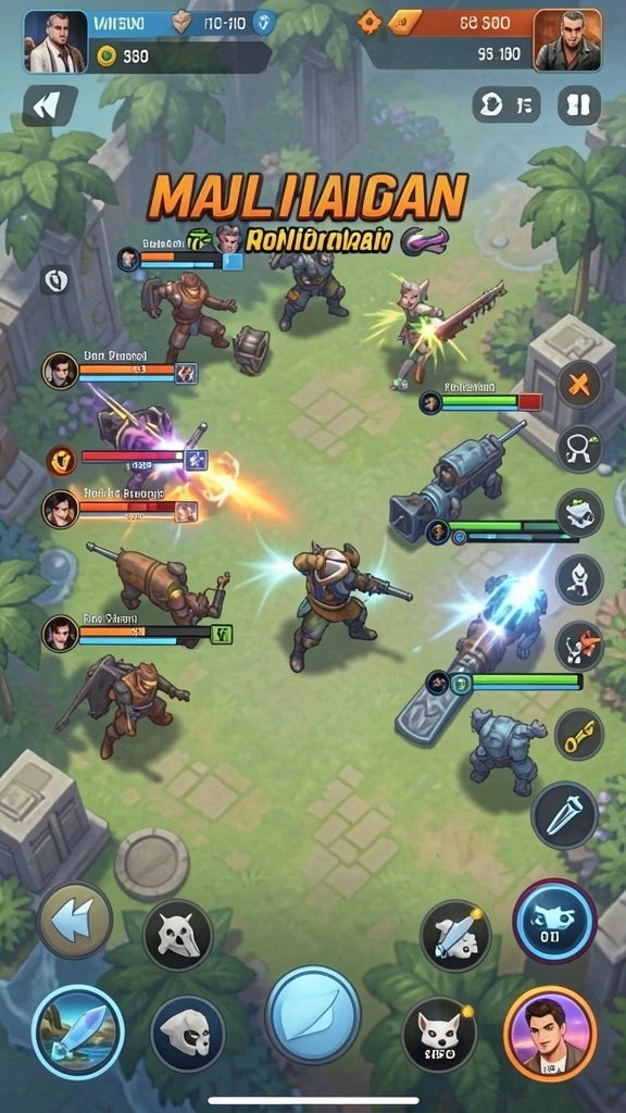 Screenshot menampilkan pemandangan indah dari sudut pandang udara.