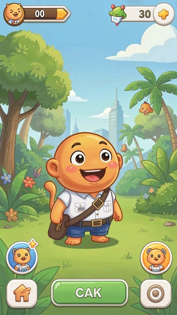Gameplay yang seru dengan banyak tantangan.