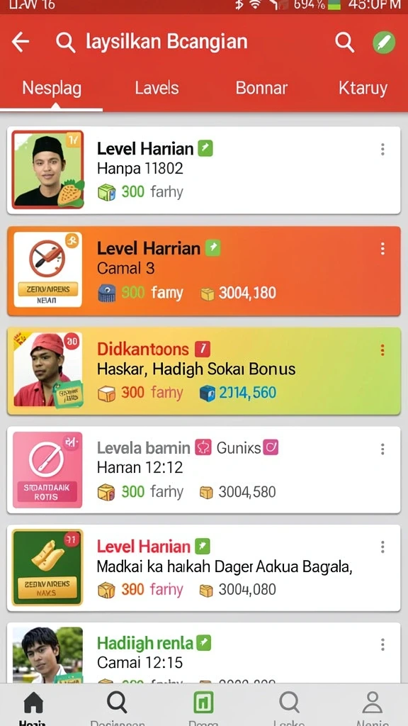 Beragam tema slot yang bisa dipilih sesuai selera.