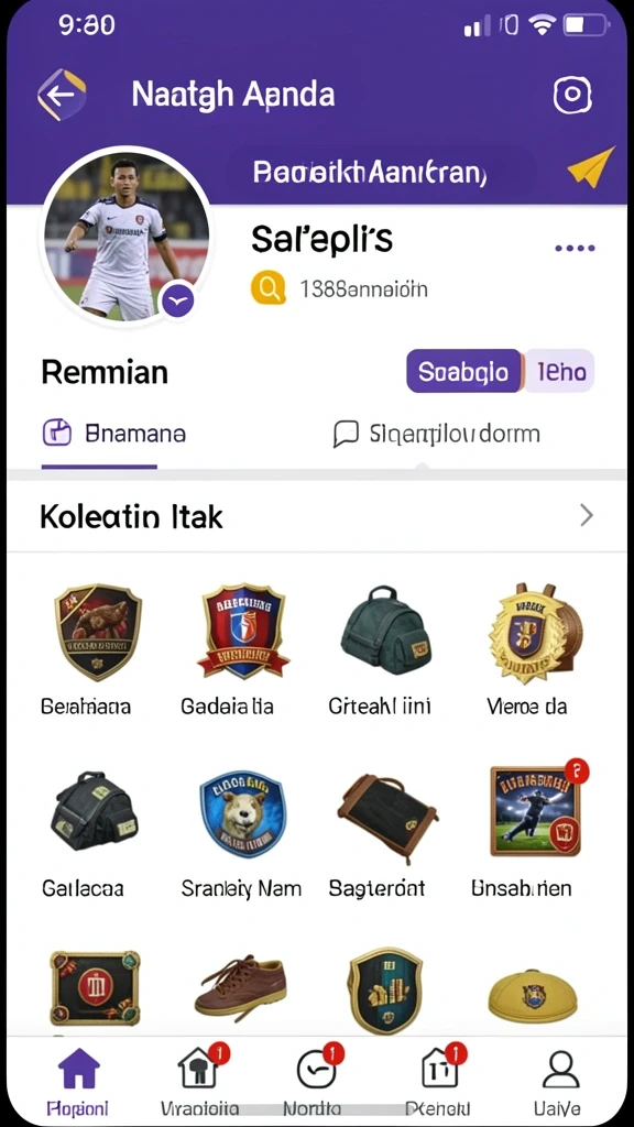 Fitur komunitas yang memungkinkan interaksi antar pemain.