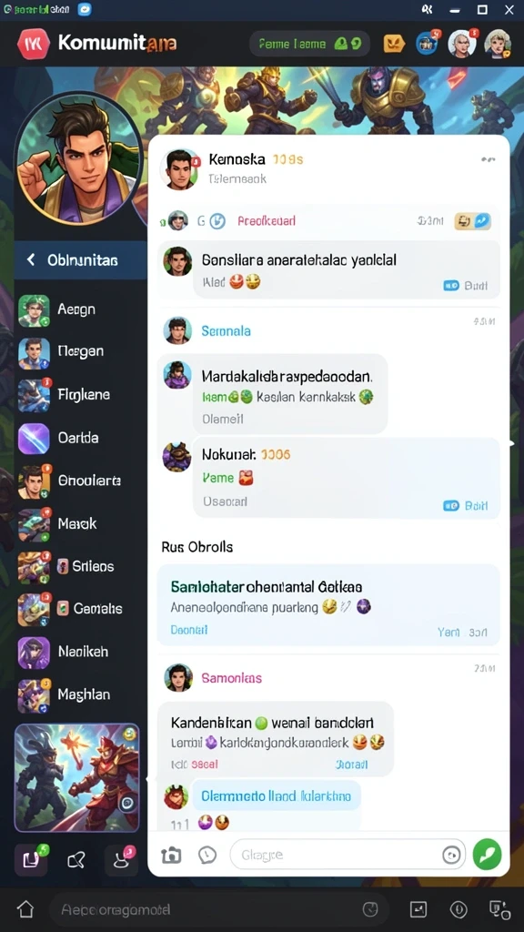 Grafis yang memukau dengan detail tinggi.