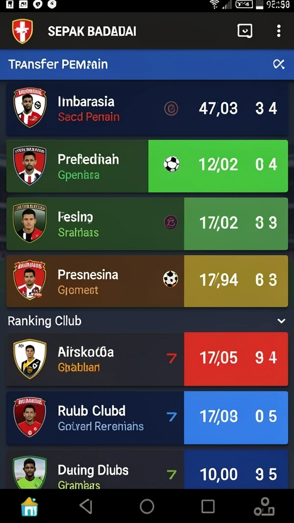 Tampilan antarmuka yang ramah pengguna.