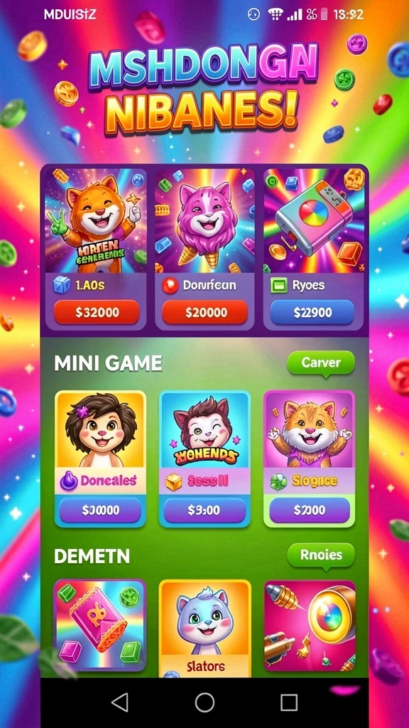 Tangkapan layar menampilkan permainan slot terpopuler.