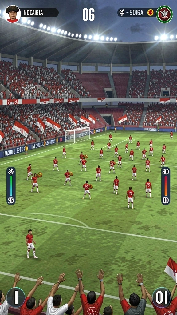 Tangkapan layar menampilkan interaksi multiplayer yang seru.
