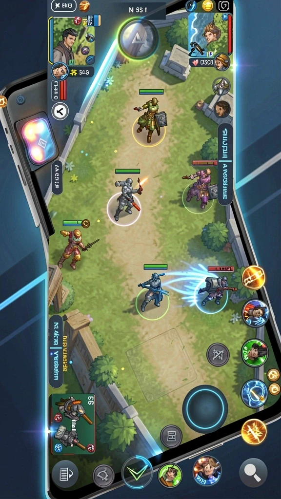 Mode multiplayer yang memungkinkan bertanding dengan teman-teman.
