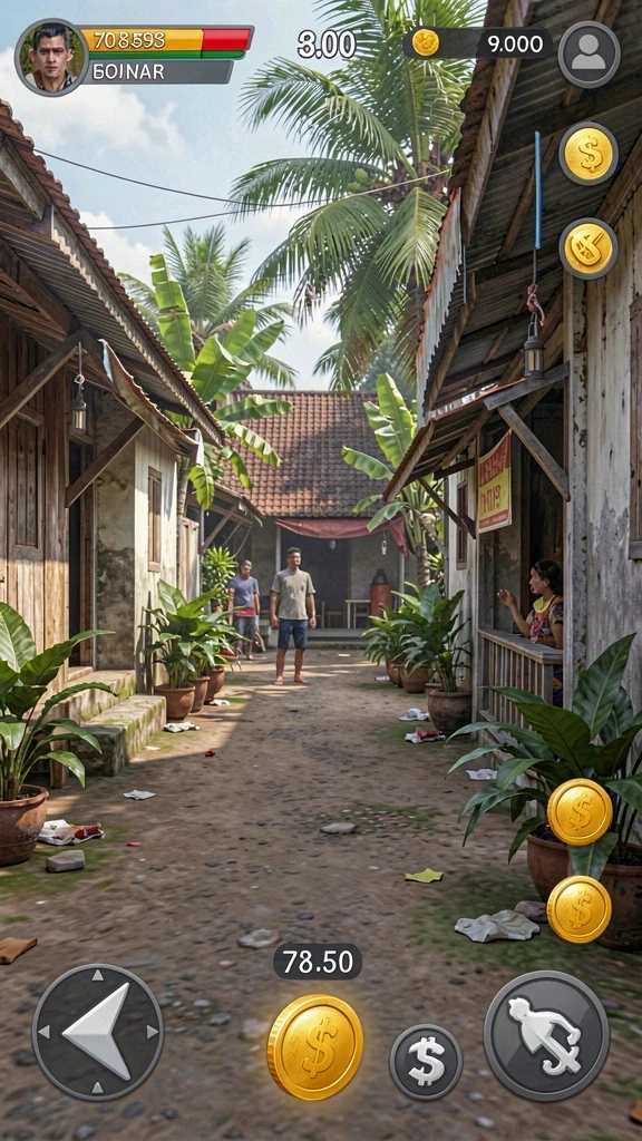 Desain karakter yang unik dan beragam untuk dipilih.