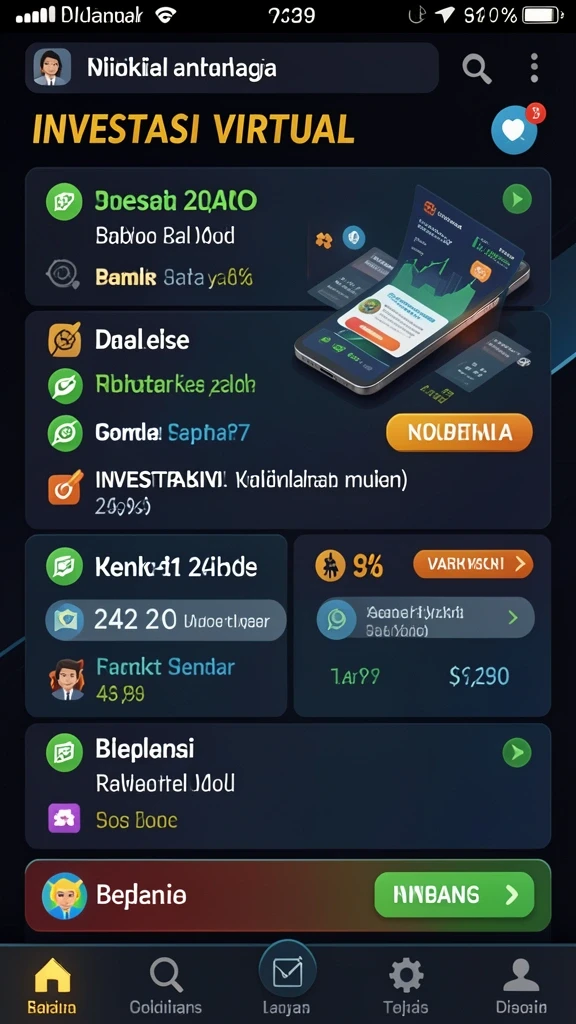Screenshot berbagai mode permainan yang ditawarkan oleh WONGTOTO.