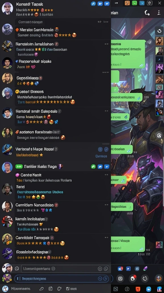 Screenshot aplikasi YUMETOTO menampilkan antarmuka permainan yang menarik.